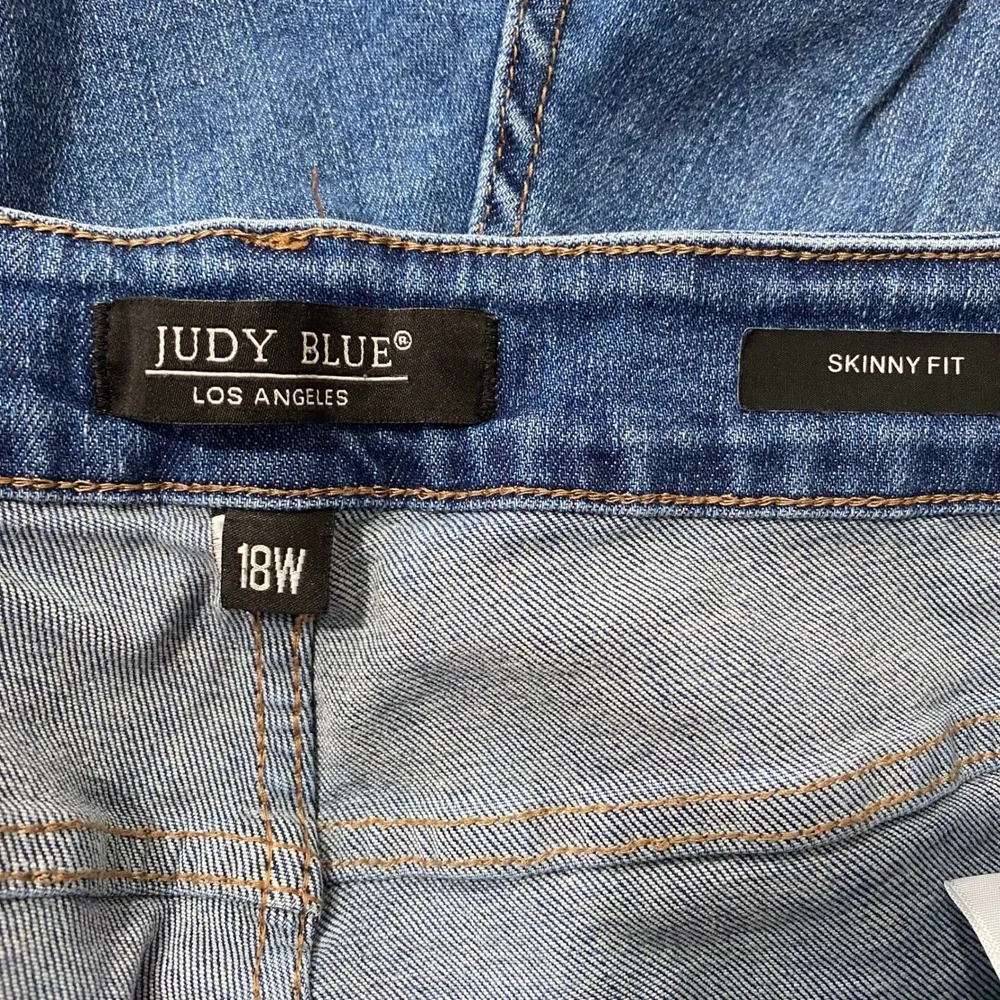 Judy Blue Women's Skinny Jeans - Blue - Picture 5 of 6